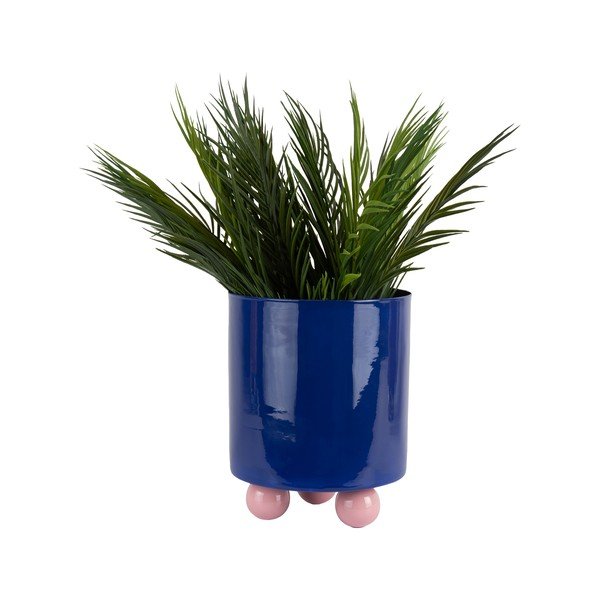 Kovový ručne vyrobený obal na kvetináč ø 20 cm Double Funky – PT LIVING-image-4