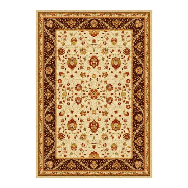 Hnedo-béžový koberec Universal Madras Brown, 160 x 230 cm
