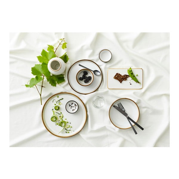 Biela kameninová váza (výška  12,5 cm) Gastro Cream – Bitz-image-4