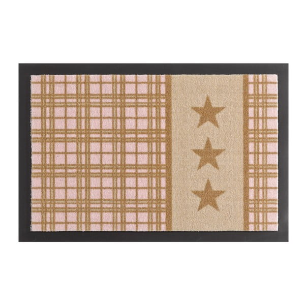 Rohožka Hanse Home Star Plaid Printy, 40 × 60 cm