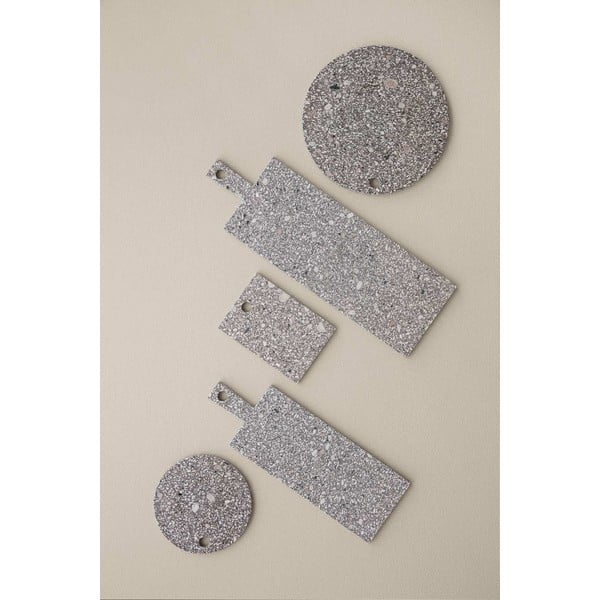 Béžová servírovacia doska Blomus Stone, ø 20 cm-image-1