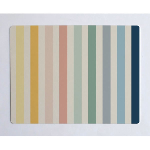Farebná podložka na stôl The Wild Hug Stripes, 55 x 35 cm