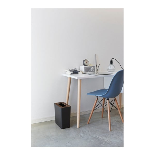 Čierny odpadkový kôš Yamazaki Rin Square-image-2