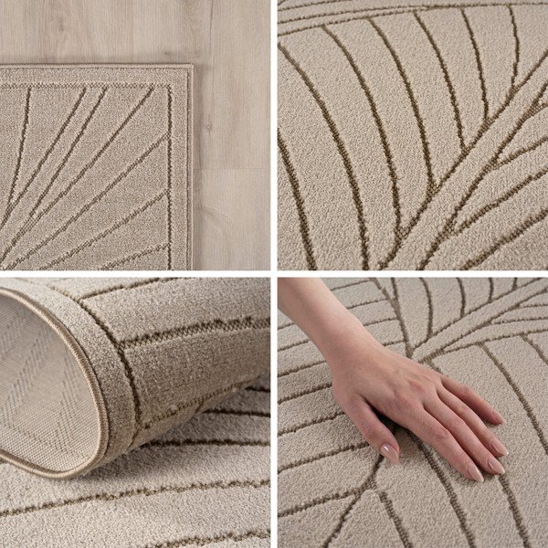 Béžový vnútorný a vonkajší koberec 200x290 cm Nova 1203 – Ayyildiz Carpets-image-2