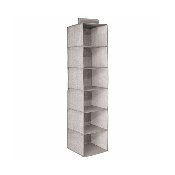 Závesný organizér na oblečenie InterDesign Aldo, 6 poličiek-image-1