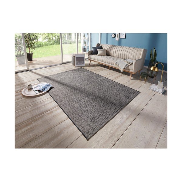 Antracitovosivý koberec Elle Decoration Curious Blois,115 × 170 cm-image-4
