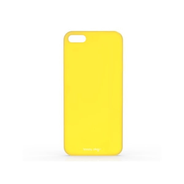 Kryt Happy Plugs na iPhone 5/5S, žltý