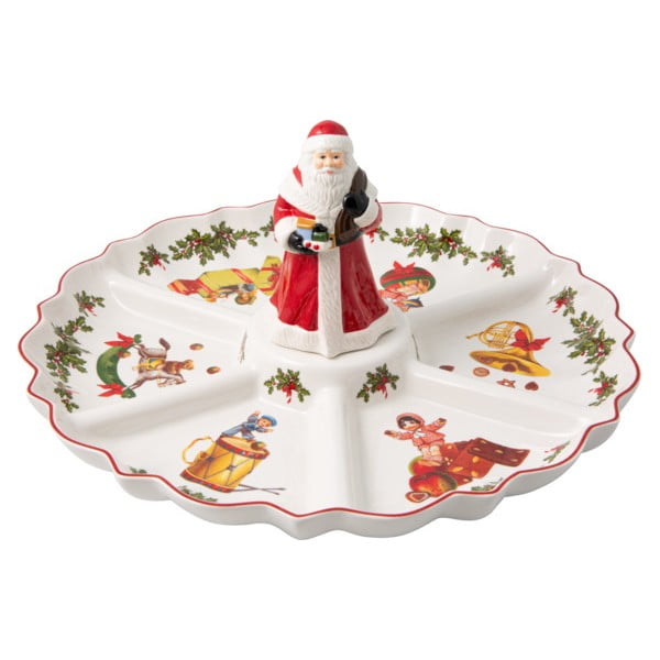 Porcelánový servírovací tanier s vianočným motívom Villeroy & Boch, ø 38 cm