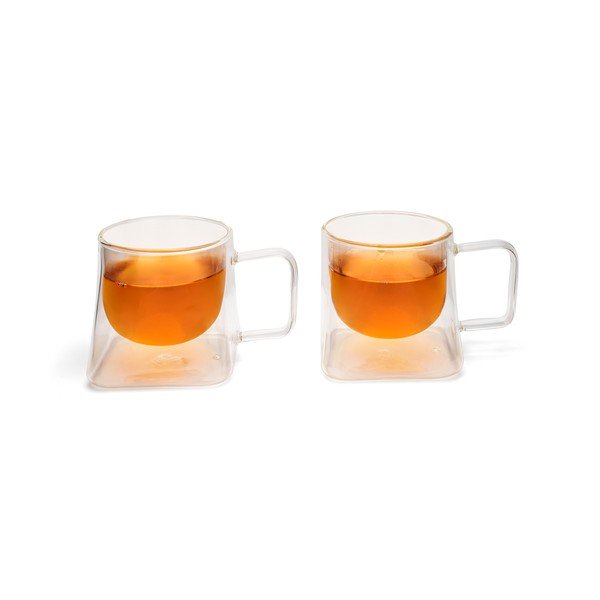 Dvojstenné sklenené hrnčeky v súprave 2 ks 220 ml Otto – Leopold Vienna-image-2