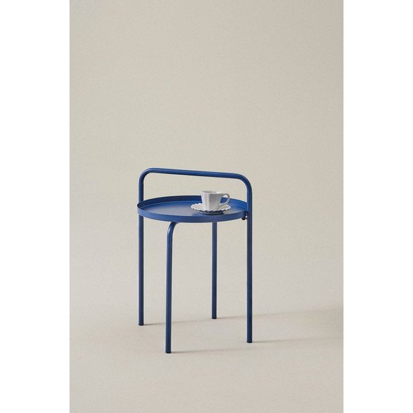 Kovový okrúhly odkladací stolík ø 42 cm Bleket – Jotex-image-1