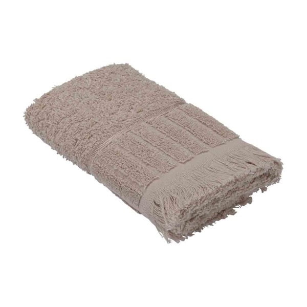 Béžový bavlnený uterák Bella Maison Smooth, 50 × 90 cm