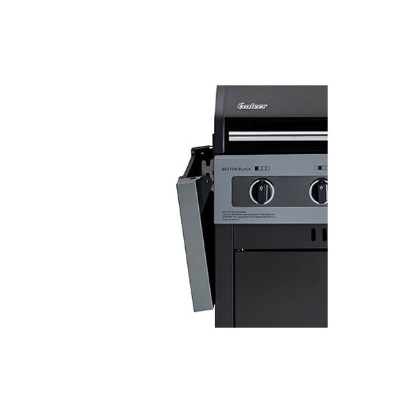 Čierny oceľový vonkajší gril ENDERS Boston 3K Turbo-image-3