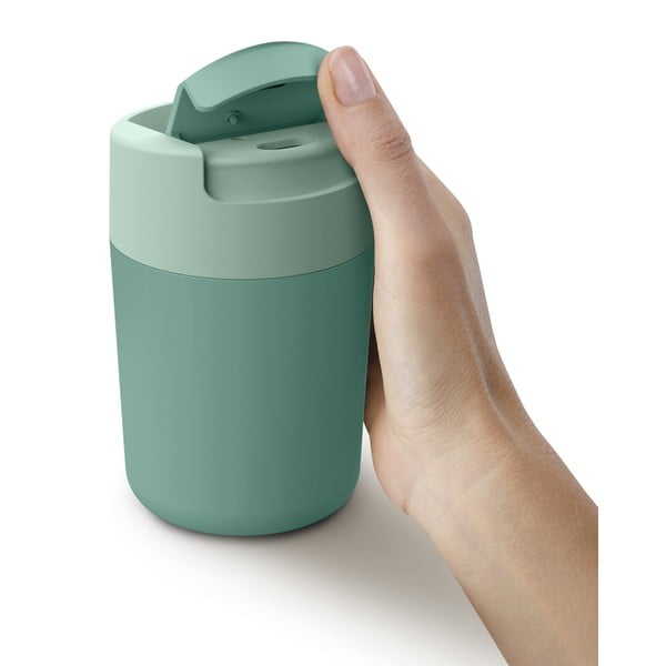 Cestovný hrnček v mentolovej farbe 340 ml Sipp – Joseph Joseph-image-4