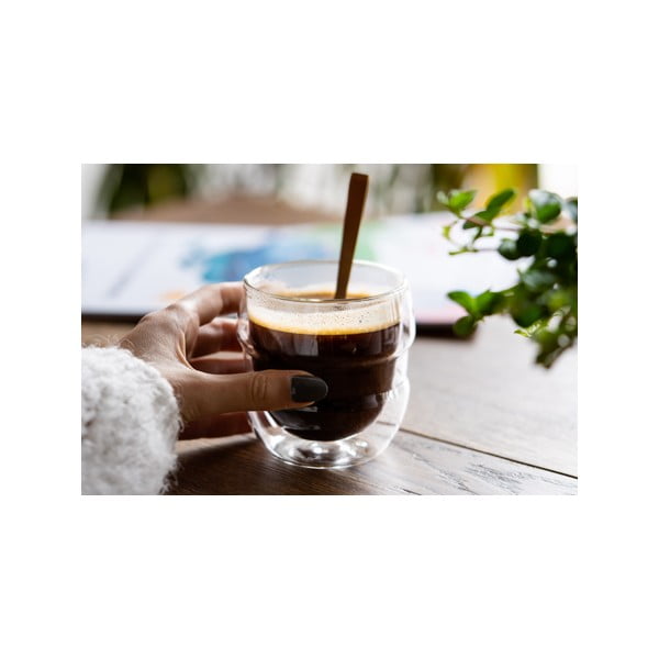 Súprava 2 dvojstenných pohárov Vialli Design Sferico, 250 ml-image-1