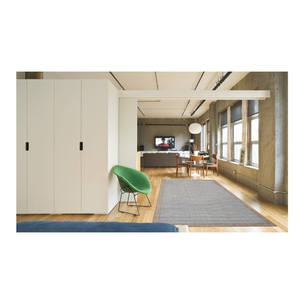 Modrý vonkajší koberec do exteriéru Floorita Chrome, 135 × 190 cm-image-3