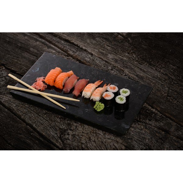 Čierny žulový podnos RGE Black Crystal, 20 x 35 cm-image-4