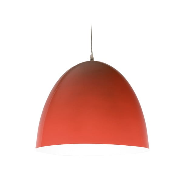 Červené závesné svietidlo Fisura Campagna Roja