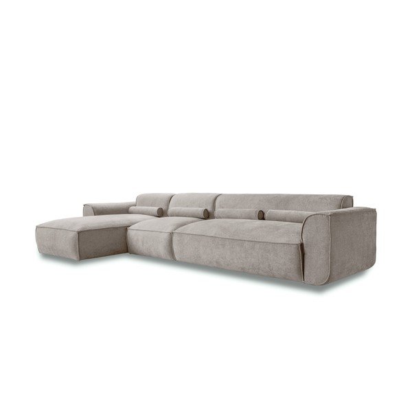 Béžová rohová pohovka (ľavý roh) Flex Felix – Miuform