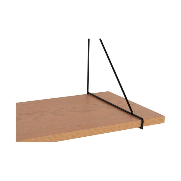 Polica v dekore jaseňa v prírodnej farbe 80 cm Chiba – House Nordic-image-3