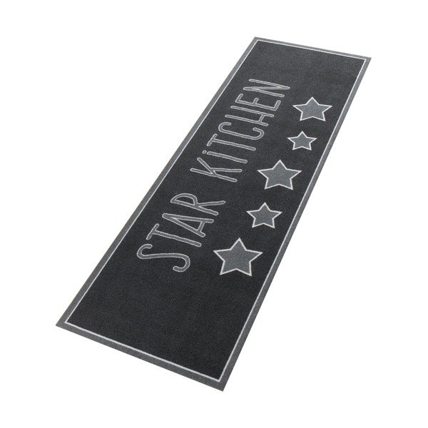 Tmavosivý behúň Zala Living Star, 50 x 150 cm-image-3