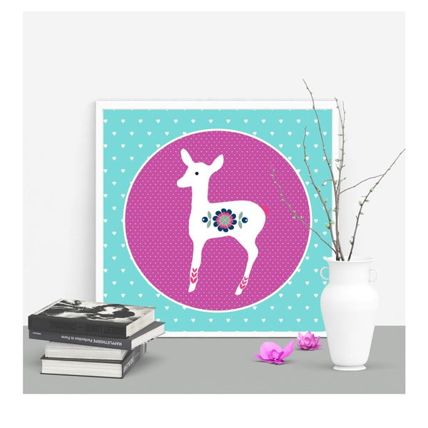 Plagát Srnka biela-image-1