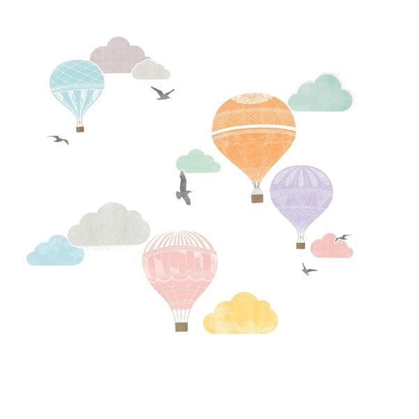 Sada samolepiek Ambiance Montgolfier-image-1