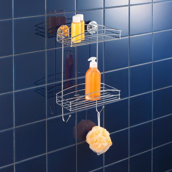 Dvojposchodový stojan bez nutnosti vŕtania Wenko Vacuum-Loc, až 33 kg-image-1