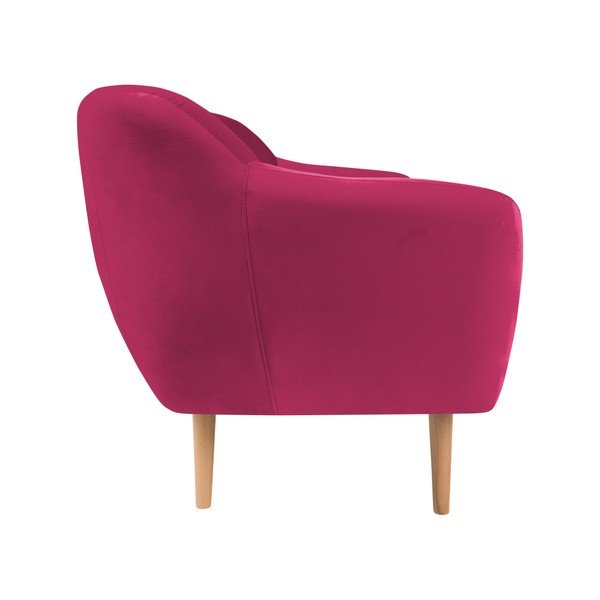 Ružová dvojmiestna pohovka Mazzini Sofas Amelie-image-4