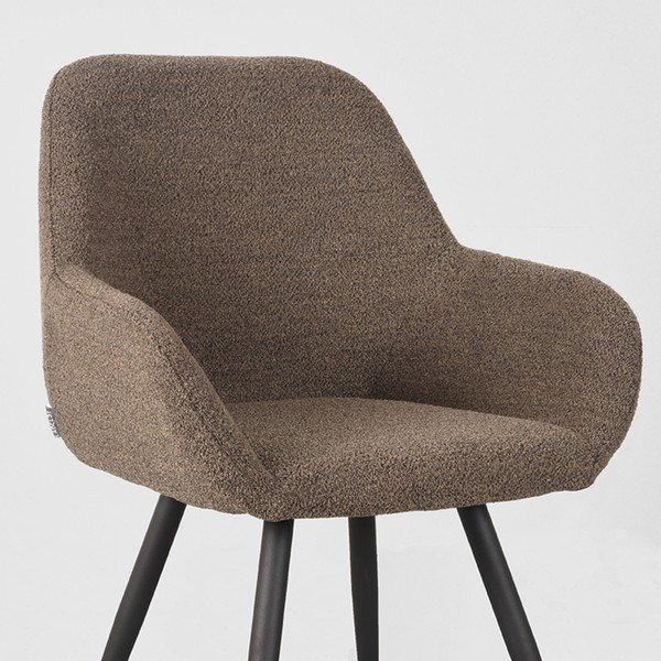 Hnedé jedálenské stoličky v súprave 2 ks Fender – LABEL51-image-4