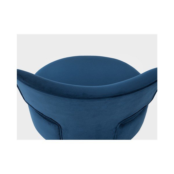 Tmavomodré kreslo Custom Form Flippin-image-3