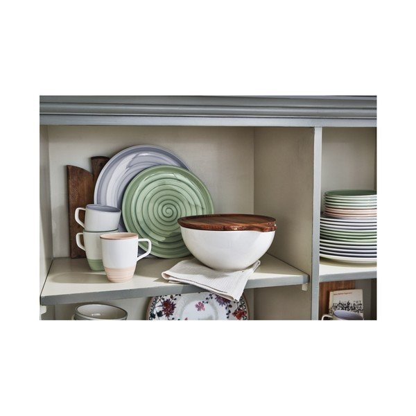 Bielo-zelený porcelánový hrnček Villeroy & Boch Artesano Nature, 0,38 l-image-1