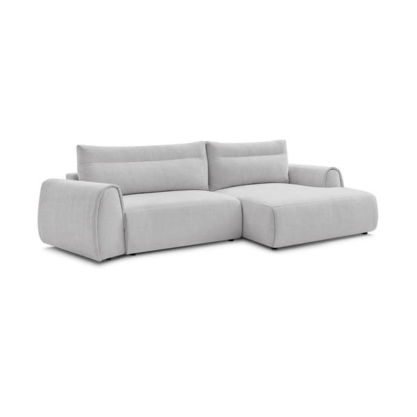 Svetlosivá rohová pohovka Aden – Bobochic Paris-image-3