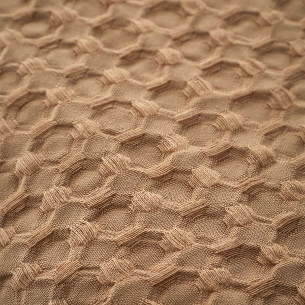 Hnedé obliečky na dvojlôžko 200x200 cm Muscat Waffle – Pineapple Elephant-image-4