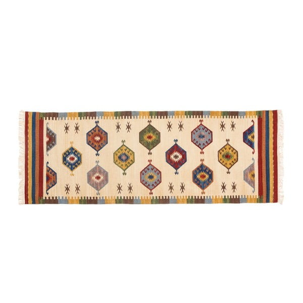 Ručne tkaný koberec Kilim Dalush 310, 180x65 cm