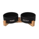 Keramická súprava misiek s podstavcom pre psa ø 13 cm Dog Fantasy – Plaček Pet Products