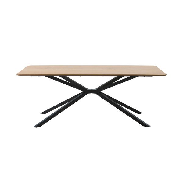 Jedálenský stôl s doskou v dubovom dekore 90x160 cm Cesura – Unique Furniture
