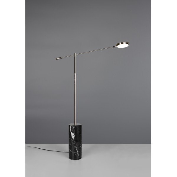Čierna/v striebornej farbe LED stojacia lampa (výška  145 cm) Fiore – Trio Select-image-2