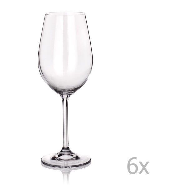 Sada 6 pohárov na biele víno Banquet Degustation