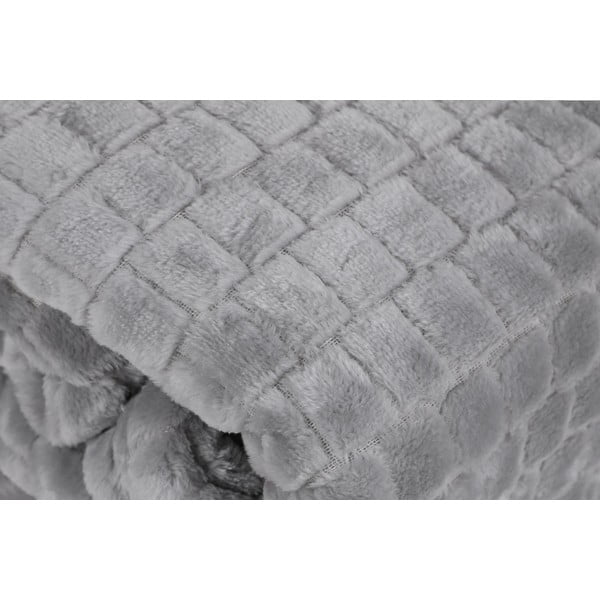 Sivá prikrývka na dvojlôžko 200x220 cm Melinda - Mijolnir-image-2