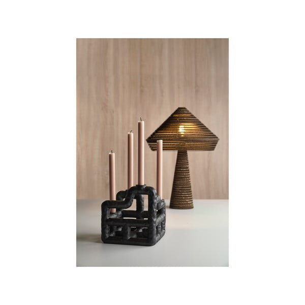 Čierna stolová lampa (výška  54 cm) Alk – Villa Collection-image-4