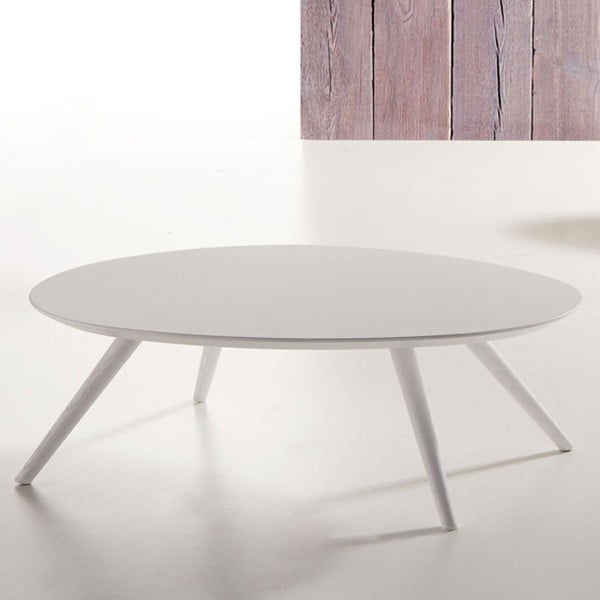 Biely konferenčný stolík Zago Thin