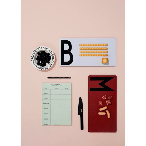 Zelený týždenný jedálny plánovač Design Letters Food-image-1