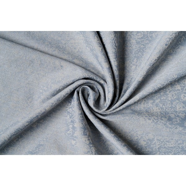 Modro-sivý záves 140x260 cm Marciano - Mendola Fabrics