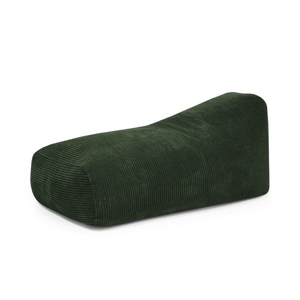 Zelený menčestrový sedací vak Snug 130 – SLOWDOWN