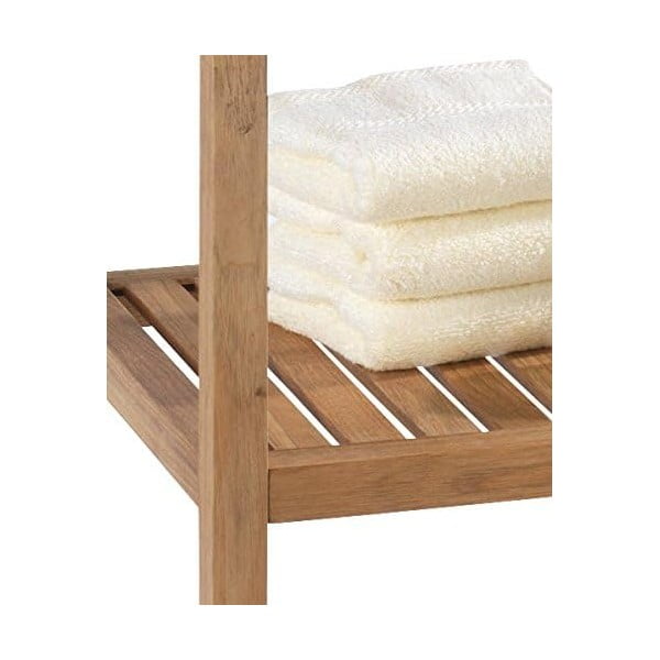 Kúpeľňový regál z orechového dreva v prírodnej farbe 36x112 cm Norway – Wenko-image-3