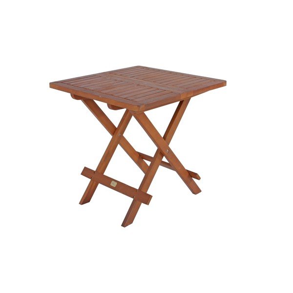 Záhradný odkladací stolík z masívu akácie 50x50 cm Cleveland – Garden Pleasure