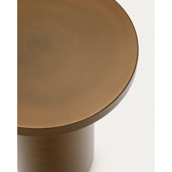Kovový okrúhly odkladací stolík ø 40,5 cm Malya – Kave Home-image-3
