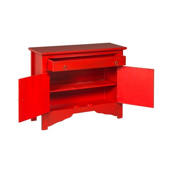 Červená komoda Crido Consulting Credenza-image-4