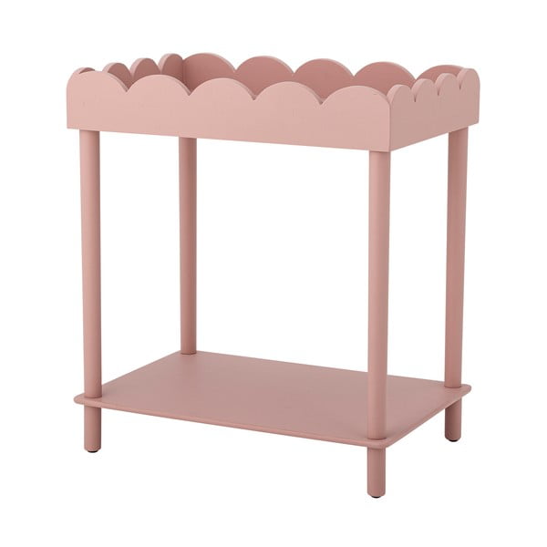 Ružový konzolový stolík z borovicového dreva 40x60 cm Isola – Bloomingville-image-4