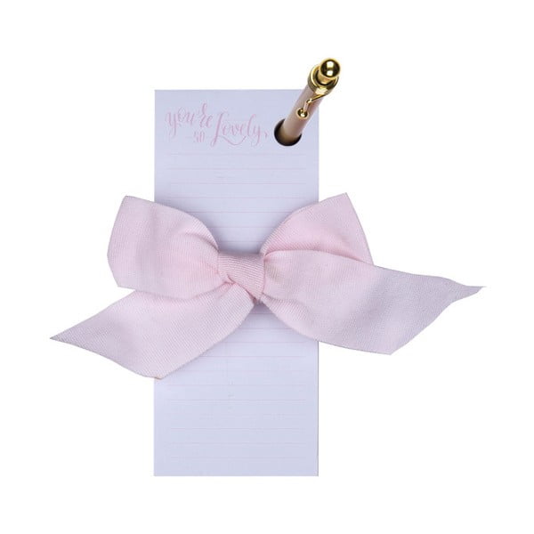 Bloček na poznámky s perom Tri-Coastal Design Rosé-image-2